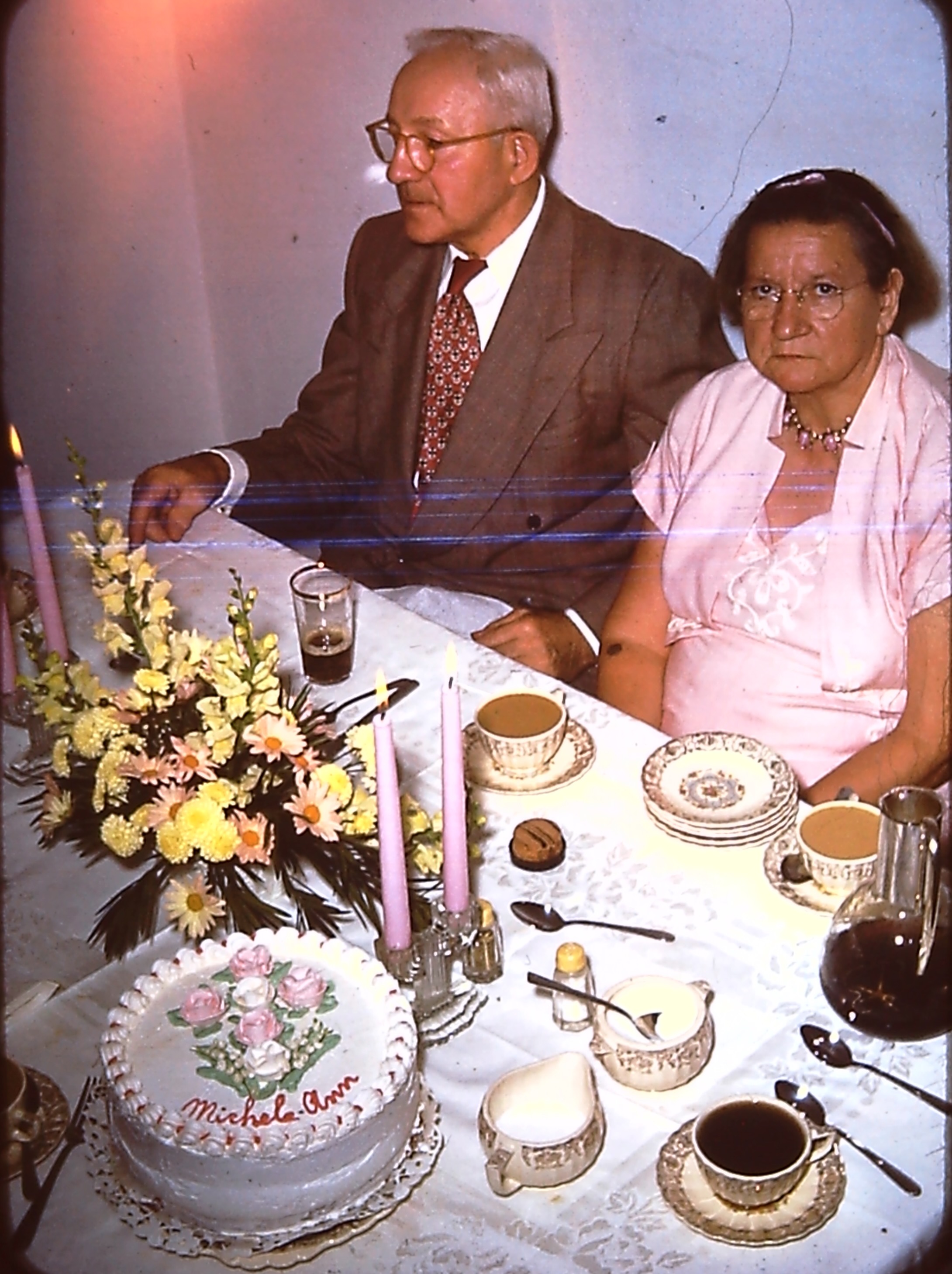 [ Loretta & Ginger in 1957 ]