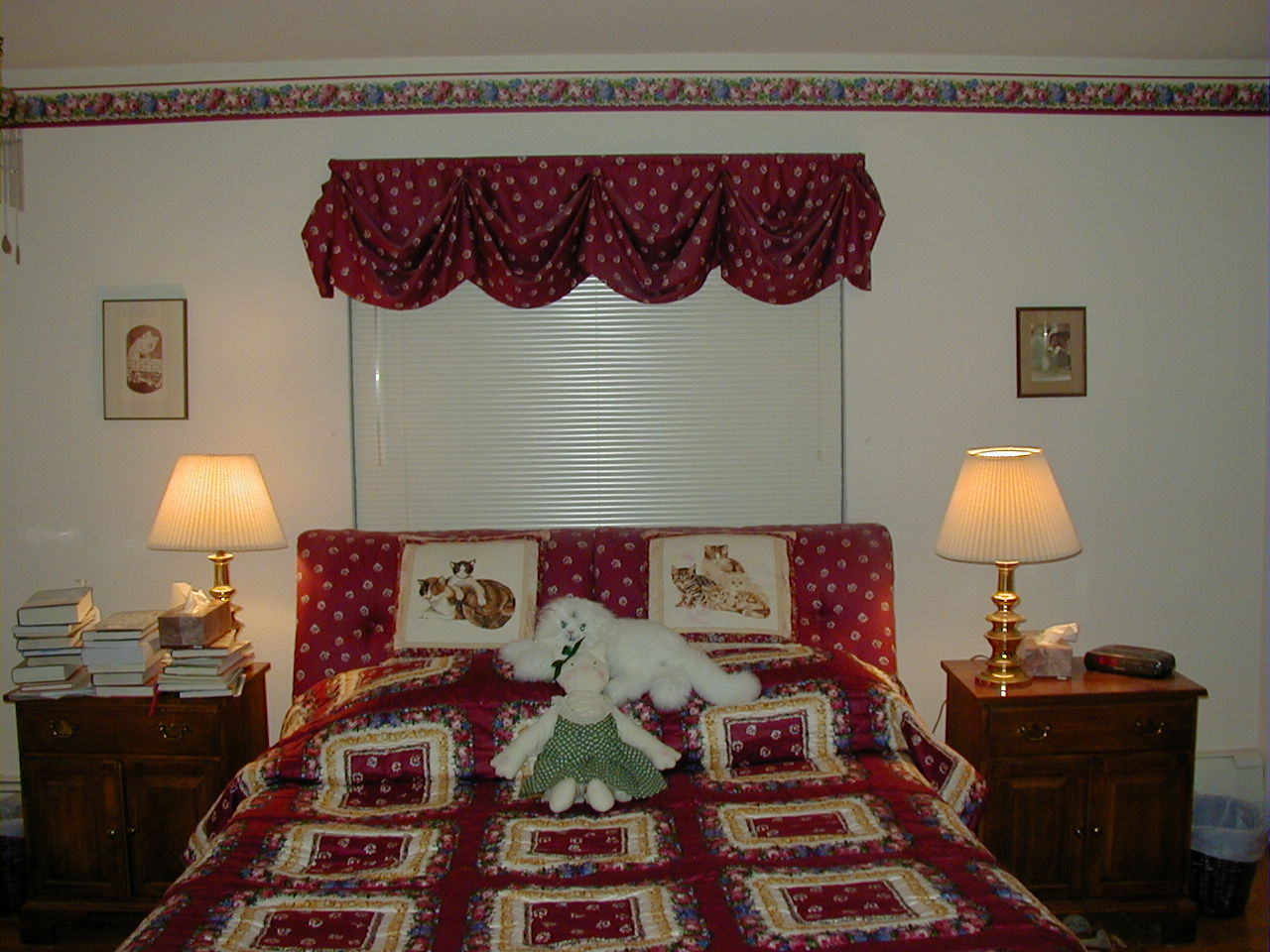 [ Bed Ready for Coats ]