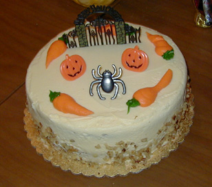 [ Halloween Carrot Cake ]