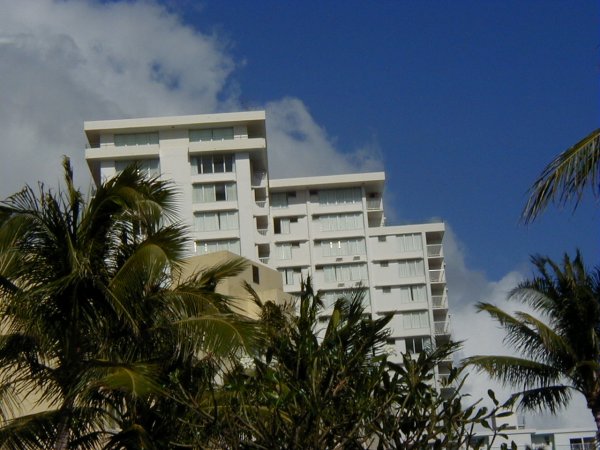[ Queen Kapiolani Hotel view from street ]