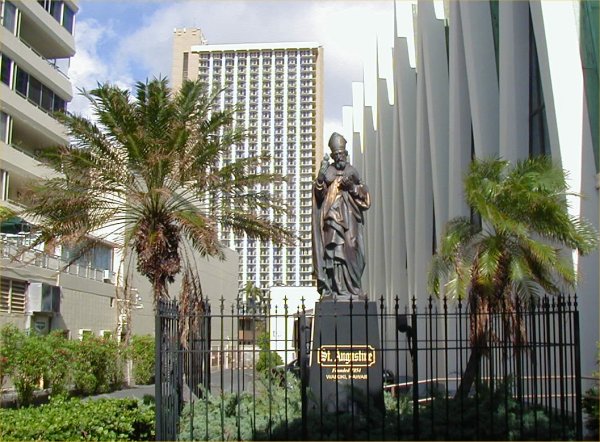 [ St. Augustine Statue ]