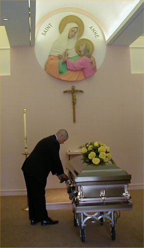 [ Inside the Cemetary Chapel ]