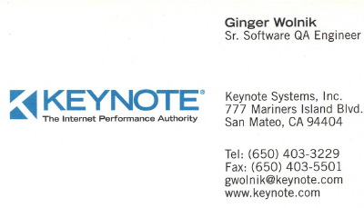 [ Keynote Systems ]
