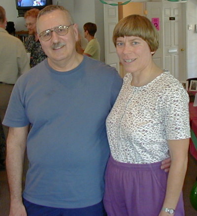 Michael Cook and Ginger Wolnik